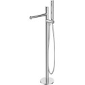 Смеситель BelBagno Uno UNO-FMT-CRM напольный, для ванны с душем, С ВНУТРЕННЕЙ ЧАСТЬЮ