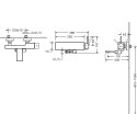 Смеситель Bravat Arc F66061C-01A-ENG для ванны с душем, хром