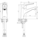 Смеситель Bravat Eco-D F193158C для раковины
