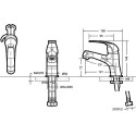 Смеситель Bravat Fit F1135188CP-RUS для раковины