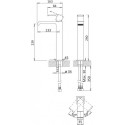 Смеситель Cezares Porta LC-01-W0 для раковины