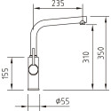 Смеситель Clever Osmosis 99684 для кухонной мойки