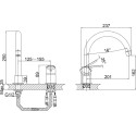 Смеситель D&K Rhein Marx DA1394101 для раковины