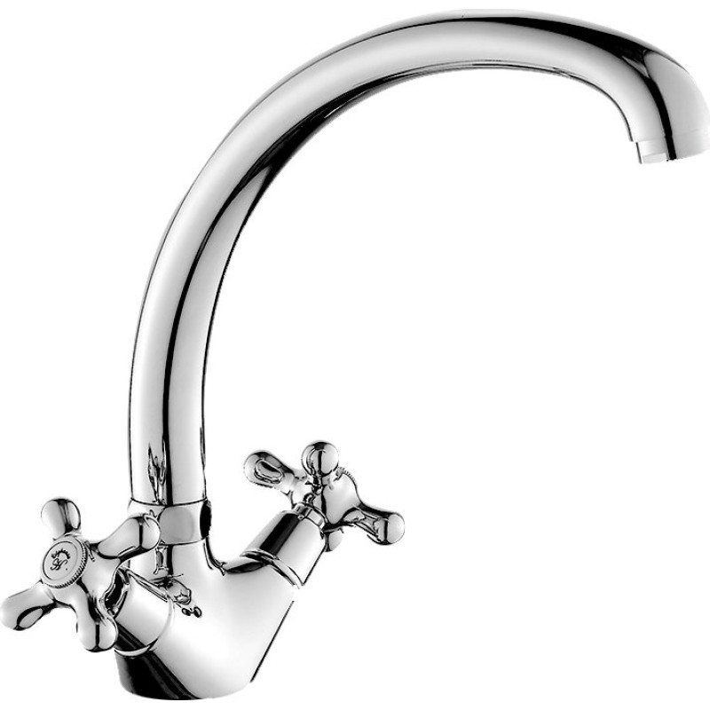 Смеситель Elghansa Retro Chrome 5902754 для кухонной мойки
