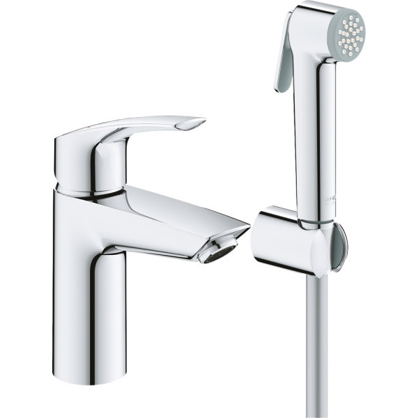 Смеситель Grohe Eurosmart 23124003 для раковины с гигиеническим душем