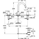 Смеситель Grohe Grandera 20389000 для раковины
