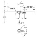Смеситель Grohe Grandera 23310IG0 для раковины