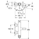 Смеситель Grohe Grandera 23317000 для ванны с душем