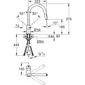 Смеситель Grohe Minta 32321DA2 для кухонной мойки, теплый закат