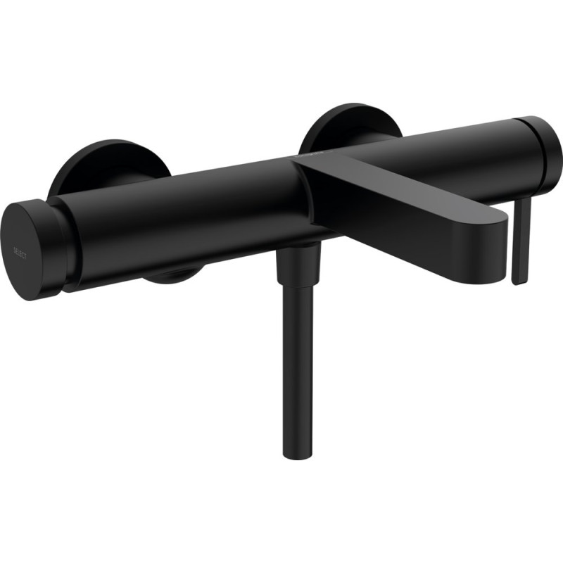 Смеситель Hansgrohe Finoris 76420670 для ванны с душем, матовый черный