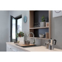Смеситель Hansgrohe Focus M42 71802800 для кухонной мойки, сталь