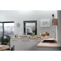 Смеситель Hansgrohe Focus M43 71811800 для кухонной мойки, сталь
