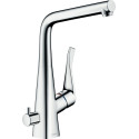 Смеситель Hansgrohe Metris M71 14888000 для кухонной мойки, хром