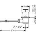 Смеситель Hansgrohe PuraVida 15270000 для биде