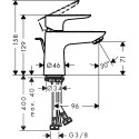 Смеситель Hansgrohe Talis E 71700000 для раковины