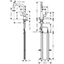 Смеситель Hansgrohe Talis Select M51 73868000 для кухонной мойки, хром