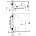 Смеситель IDDIS Leaf LEASB00I03 для душа