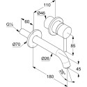 Смеситель Kludi Bozz 382440576 для раковины