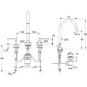 Смеситель Kludi Nova Fonte Puristic 201430515 для раковины