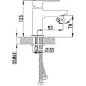 Смеситель Lemark Basis LM3606C для раковины