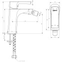 Смеситель Lemark Ursus LM7208BL для биде