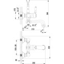 Смеситель Lemark Villa LM4812B для ванны с душем