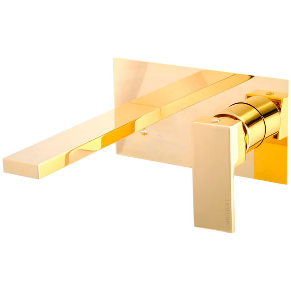 Смеситель Migliore Kvant Gold 25396 С ВНУТРЕННЕЙ ЧАСТЬЮ, для раковины