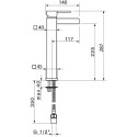 Смеситель Migliore Kvant ML.KVT-2718.CR для раковины