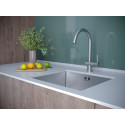 Смеситель Paulmark Bend Be212066-SS для кухонной мойки