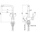 Смеситель Paulmark Spring Sp212067-SS для кухонной мойки