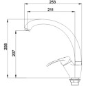 Смеситель Raiber Draygott R9604 для кухонной мойки