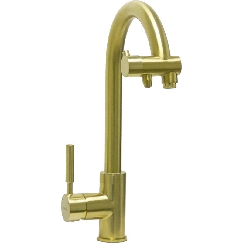 Смеситель Seaman Barcelone SSL-5226 Antique Gold для кухонной мойки