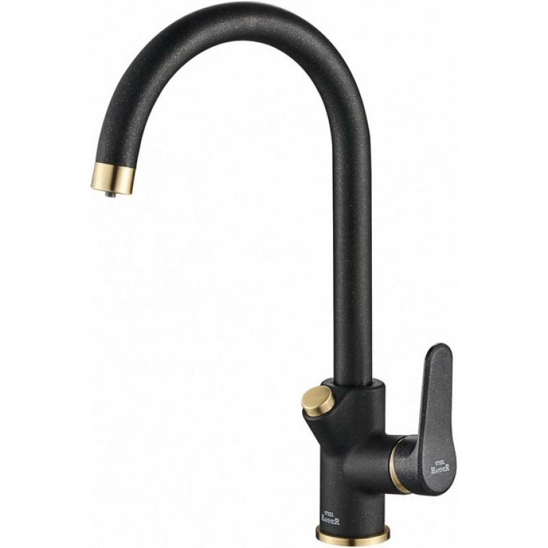 Смеситель Steel Hammer SH 901 BLACK BR для кухонной мойки