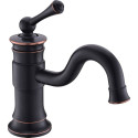 Смеситель Timo Adelia 6061/04F black antique, для раковины