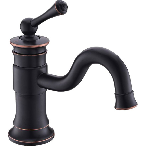 Смеситель Timo Adelia 6061/04F black antique, для раковины