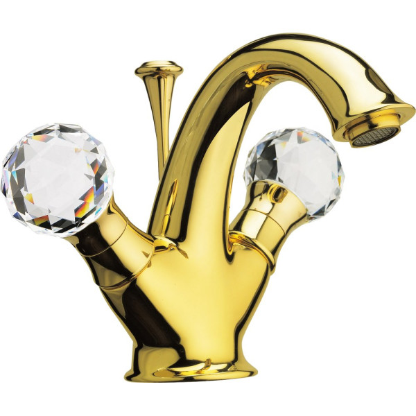 Смеситель Webert Karenina KA700102010 золото, для раковины