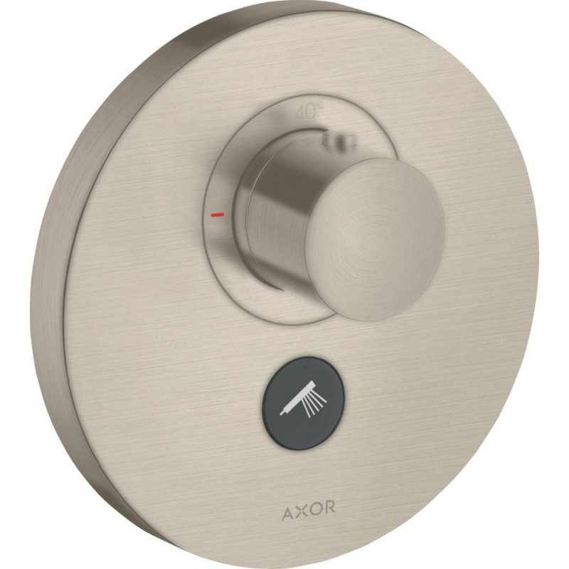 Термостат Axor ShowerSelect HighFlow 36726820 для душа, шлифованный никель