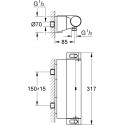 Термостат Grohe Grohtherm 2000 New 34469001 для душа