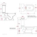 Унитаз-компакт ArtCeram Hermitage WC