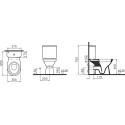 Унитаз-компакт VitrA Normus Facelift 9705B003-7200