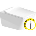 Унитаз подвесной Duravit Viu сиденье с микролифтом + ершик