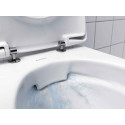 Унитаз подвесной Geberit Smyle Square с крышкой-сиденьем с микролифтом