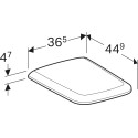 Унитаз подвесной Geberit iCon Square