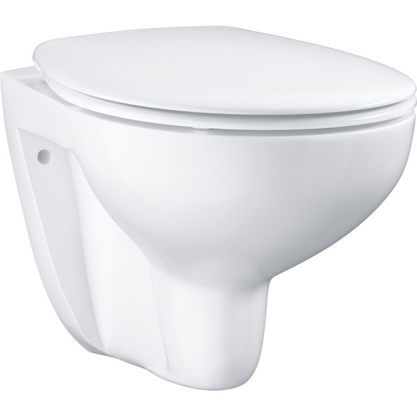 Унитаз подвесной Grohe Bau Ceramic 39351000 безободковый, альпин-белый