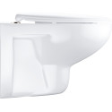 Унитаз подвесной Grohe Bau Ceramic 39351000 безободковый, альпин-белый