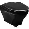 Унитаз подвесной Gustavsberg Estetic Hygienic Flush черный