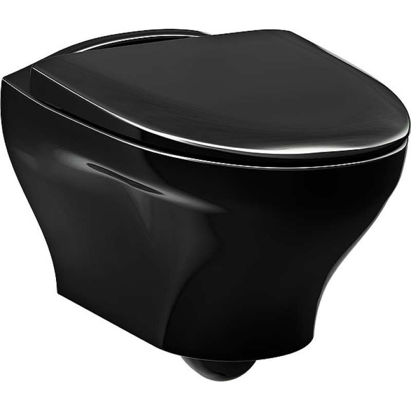Унитаз подвесной Gustavsberg Estetic Hygienic Flush черный