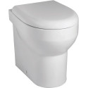 Унитаз приставной ArtCeram Smarty 2.0 SMV002 безободковый