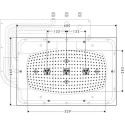 Верхний душ Hansgrohe Raindance Rainmaker 28417000 без подсветки