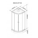 Душевая кабина PARLY EC1031